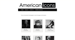 Desktop Screenshot of americanicons.com