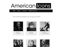 Tablet Screenshot of americanicons.com